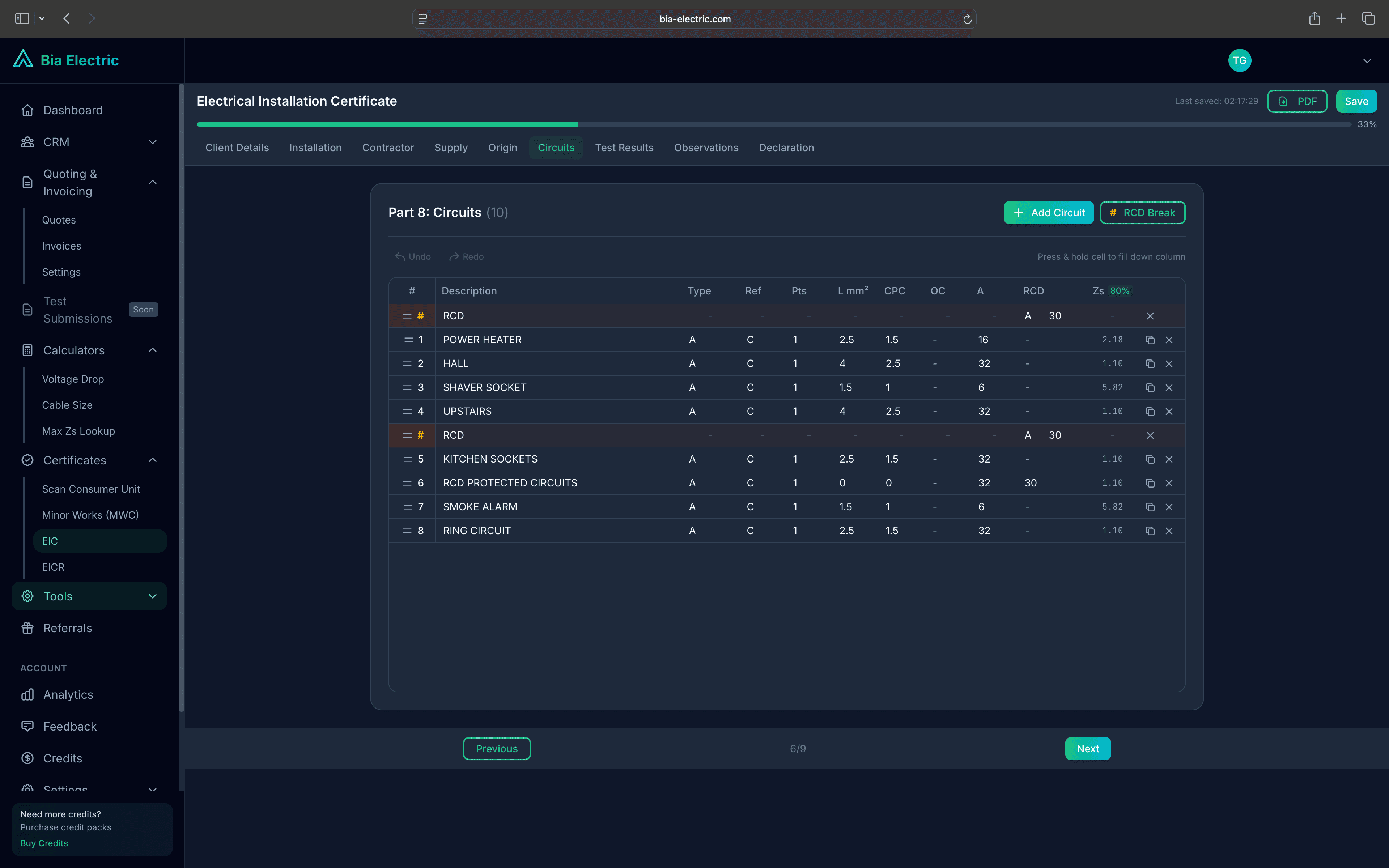 EIC Circuits on MacBook